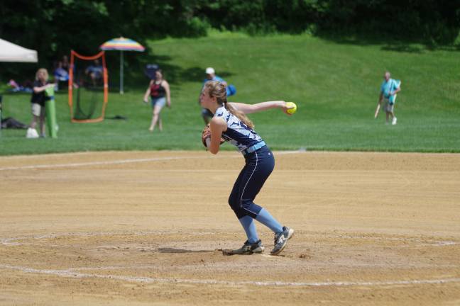 Sparta Diamond pitcher Alexis Cooke.