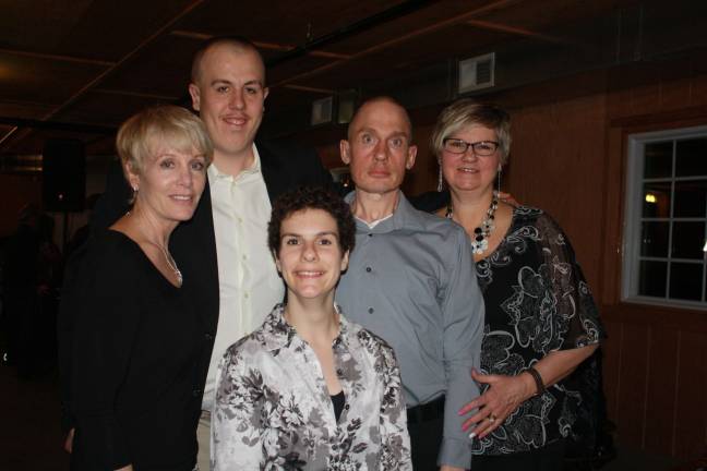 Debbie Genoese, Jeremy Genoese, Kate Kamerza and Teri Dobies from Katie's House attend Life with Joy Spring Fundraiser. Photos by Rose Sgarlato