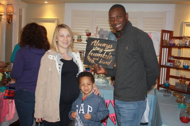 The Castello family of Lake Mohawk picks up a few things at from last Sunday’s Spring Craft &amp; Vendor Market Photos by Rose Sgarlato