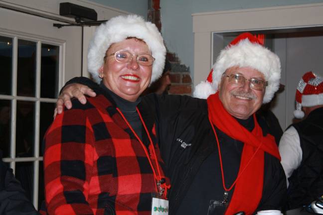 Debbie and Hans de Boer, volunteers at Lake Mohawk's German Christmas Market. Photos by Rose Sgarlato