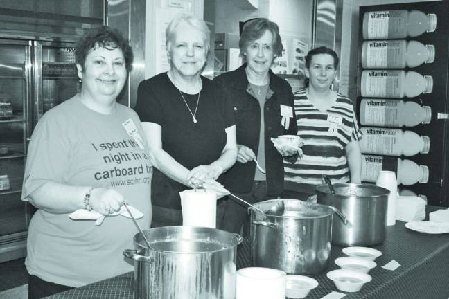 Photo by Rose Sgarlato From left: Jo Ann Pierce, Mary Ann Ryan, Connie Rutsch, Betty Sayner