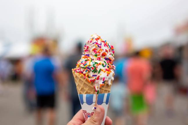 There are many great dessert options at the fair. Photo: Sammie Finch.