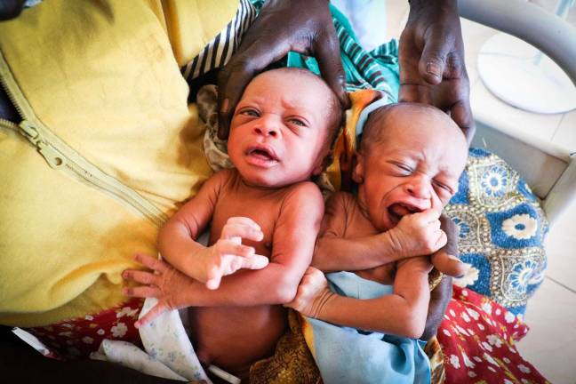 Children born at a Samaritan's Purse hospital in South Sudan Photos provided