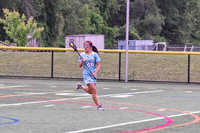 Sparta's Emmelyn Ku scored one goal.