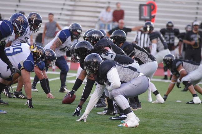 The Sussex Stags and the Central Pennsylvania Piranhas square off.