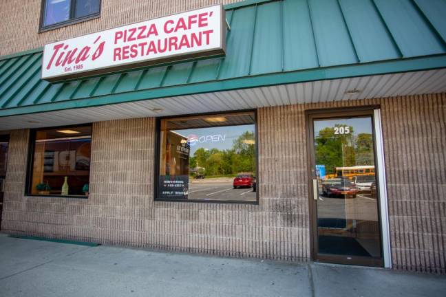 Tina’s Pizza Cafe and Restaurant in Chester, N.Y.