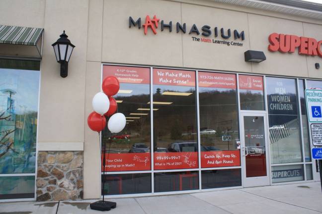 Mathnasium at 8 Town Center will celebrate a grand opening on Saturday, Dec. 9 at 2pm.