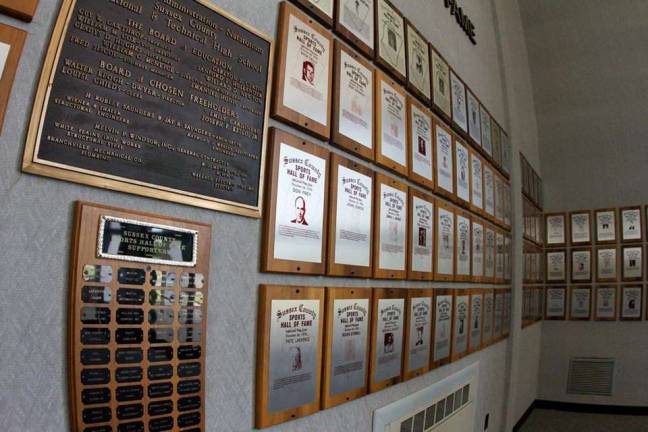 The wall at the Hall