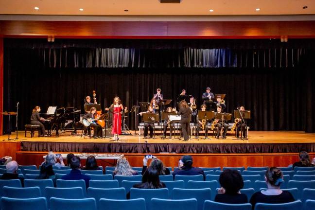 SI2 Sparta High School’s Blues Sanction performs. (Photo by Sammie Finch)