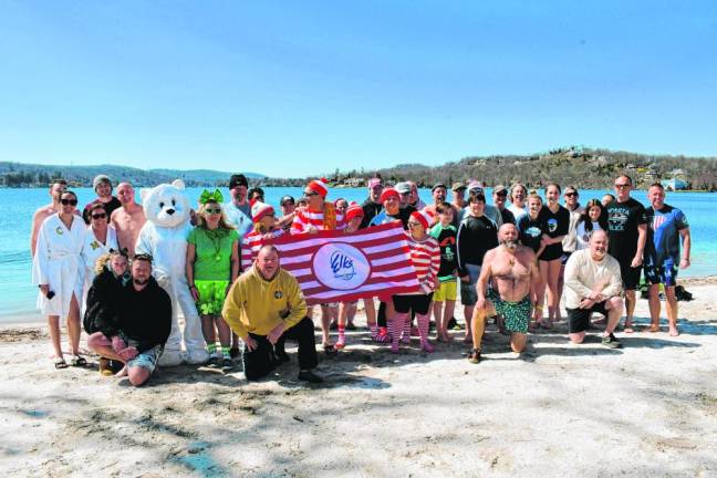 Photos: Charity Plunge at Lake Mohawk
