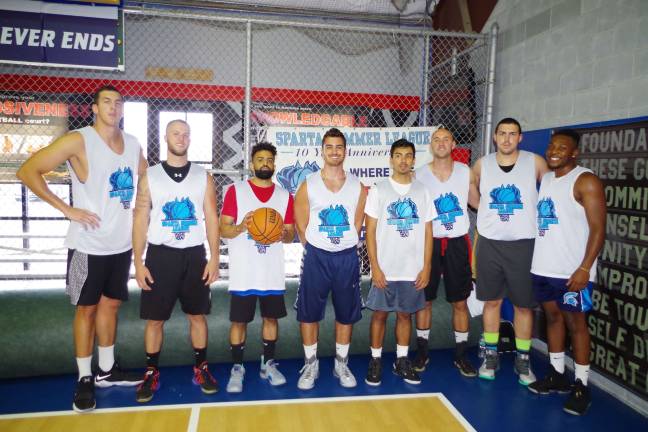 Team Tobin from left Almin Hodzic, Matt Tobin, Michael Pryor, Chris McIlvaine, Zack Frick, Mike Tobin, Elvis Hodzic and Trey Smith. Photos by George Leroy Hunter