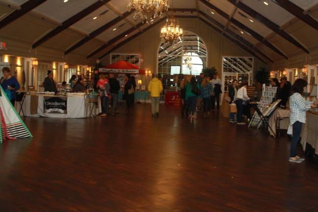 Due to a threat of rain, Lake Mohawk’s first Spring Market &amp; Vendor Fair was staged indoors on Sunday, May 6.