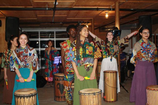 Marafanyi Drum Dance and Song perform at Life with Joy Spring Fundraiser, April 19 at Perona Farms.
