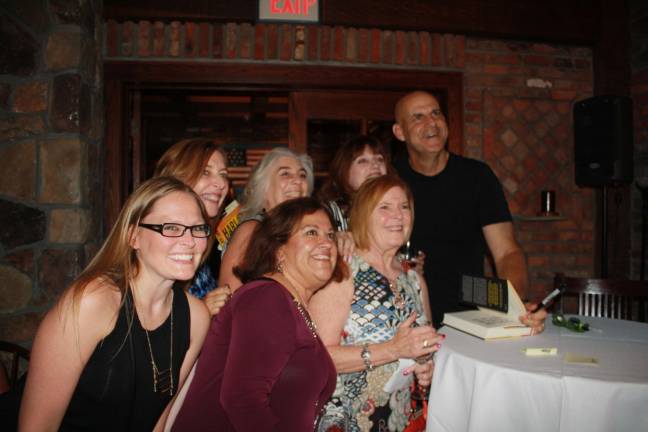 Fans with their favorite author Harlan Coben at Mohawk House.
