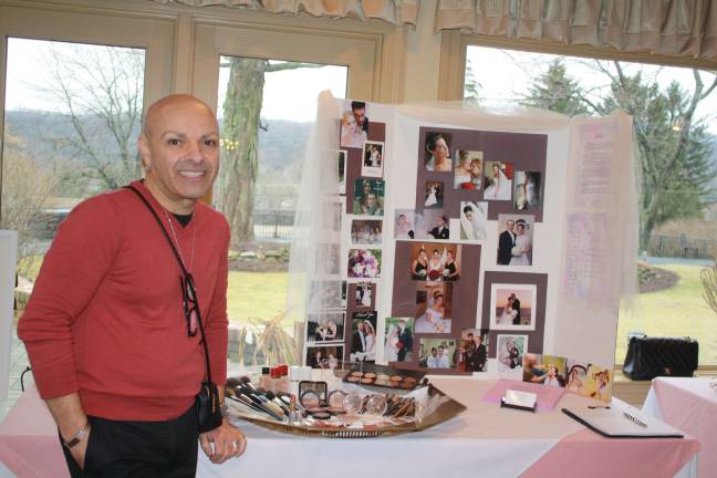 Makeup artist and owner Gary Politano of Wedding Belles says every bride should look " elegant, timeless and classis on their wedding day…don’t hire me if you want to look like a Kardashian."