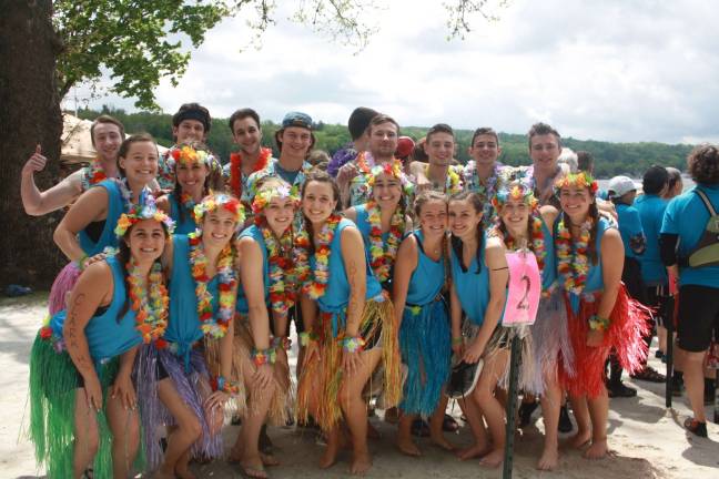 “That’s How We Row” won best costume at Sunday’s Fourth Annual Dragon Boat Festival.