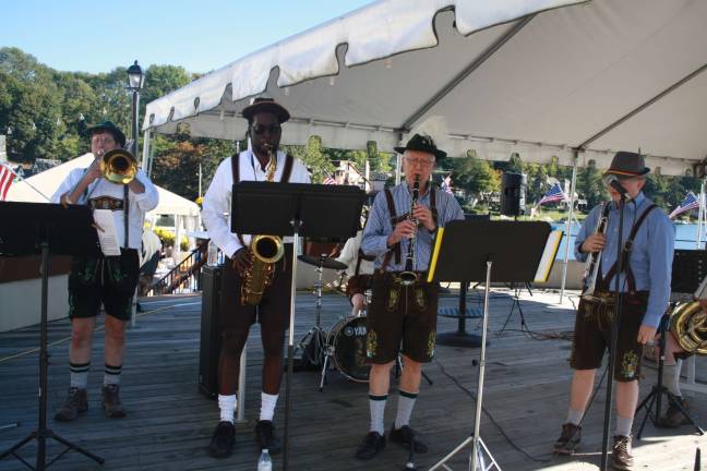 It would not be an Oktoberfest without some traditional German music from Jingle Heimer.