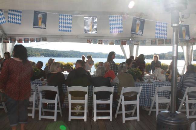 A beautiful sunny day brought many out to celebrate Lake Mohawk Country Club's First Annual Oktoberfest.