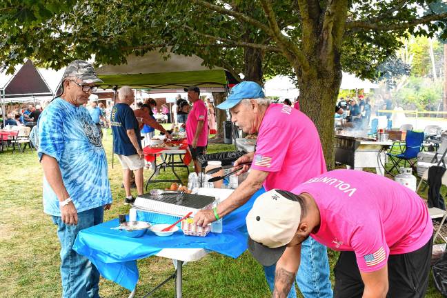 Photos: VFW clambake in Sparta