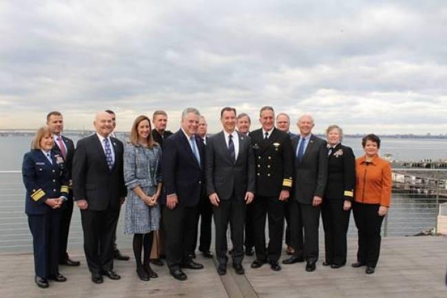 Rep. Sherrill appointed to the U.S. Merchant Marine Academy Board of Visitors.