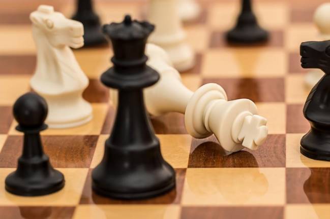 Chess tournament today at Sparta library