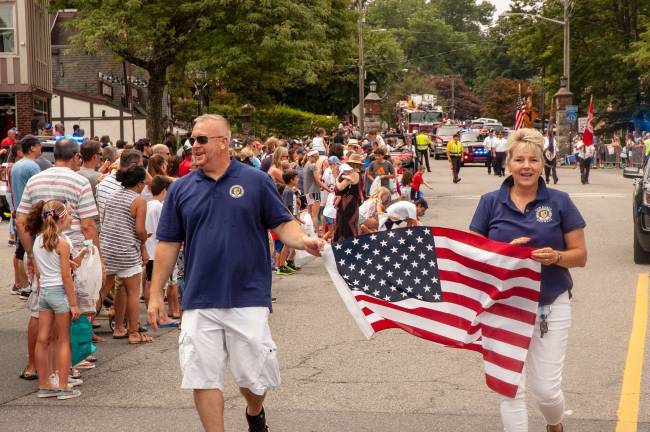 Sparta Mayor Josh Hertzberg and Deputy Mayor Christine Quinn