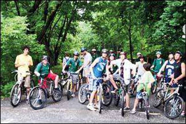 Troop 82 holds bike hike and BBQ