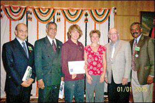 Sparta 13-year-old wins Mahatma Gandhi award
