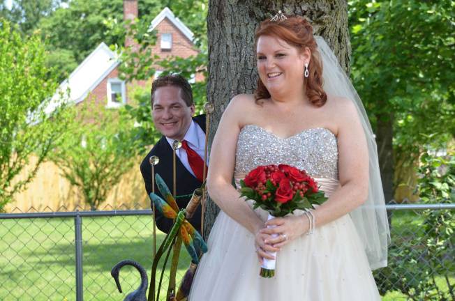 Jason and Jenny Mondro of Sparta, N.J. "Love will find you....you just have to look around."