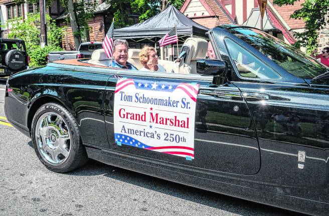 Grand Marshall Tim Schooonmaker led the parade.