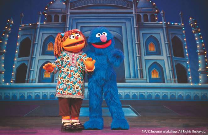 Grover makes a new friend from India