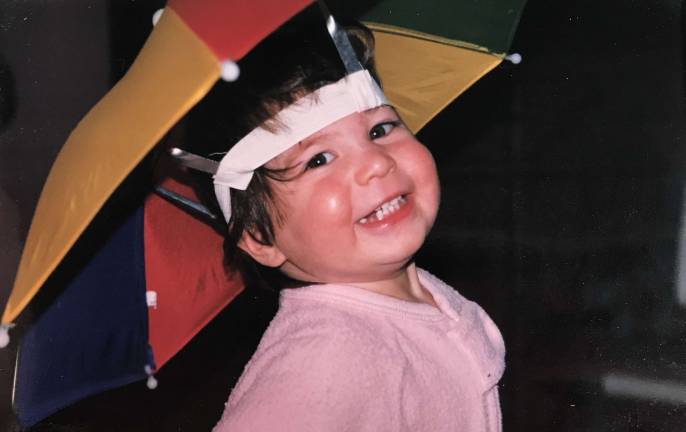 Rosie Cheeks. Her middle name is Rose, so we call her Rosie. Photo courtesy of Joanne.