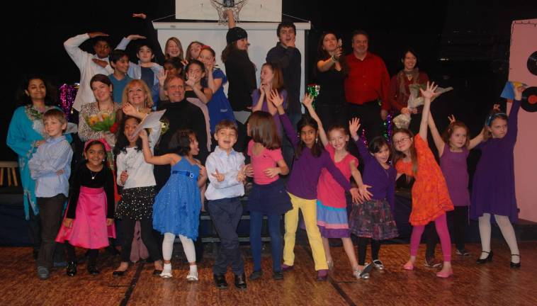 First row from left, Oleg Ivlev, Sureka Selvaraj, Kavya Kamath,Isha Yanamanda,Robie and Alexa Matkiwsky, Sila Paniker, Rebbecca Murphy, Julia Antonelli, Shannon Huhn, Ula Bitinaitis, Natalie Kitchin, Second row, Nandini Mukherjee, Elena Zelenina, Natela Iosobidze, Scott Mason. Third row, Jaydeep Mukherjee, Olivia Cella, Sofia Russo, Eileen Huhn, Raghuram Selvaraj, Karthik Selvaraj, Eric Meskin, Olga Ivleva, Michelle Cella, Sarah Blake, John Bogosta, Alice Sungurov, John Kweselait , Caroline Anotonelli.