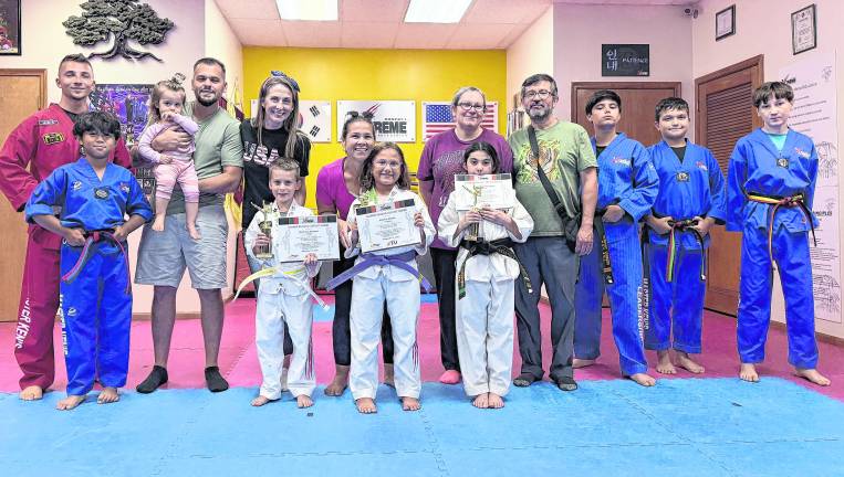 Master Ken’s Taekwondo students recognized for summer reading