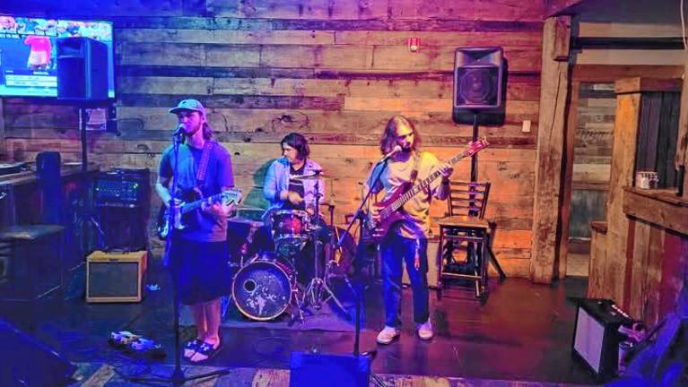 <b>The Living Dogs play Saturday night at O’Reilly’s Pub &amp; Grill in Newton. (Photo courtesy of the Living Dogs)</b>