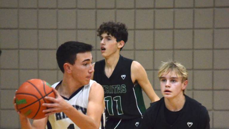 Veritas Christian Academy has a strong basketball program for girls and boys.