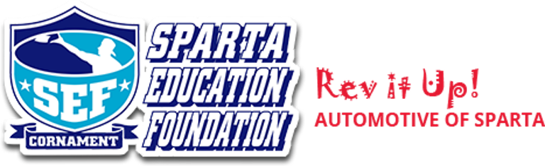 Cornament today benefits Sparta Education Foundation