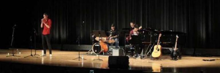 Junior and senior band Night by the Streetlight with Lorenzo Rendina, Michael Caruso, Kae Degiovanni and Luke Simmons.