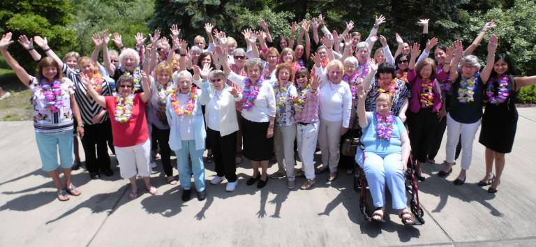 Local breast cancer survivors celebrate at last year’s Survivor Event at Project Self-Sufficiency.