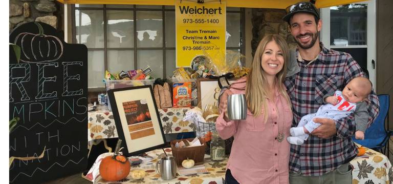 Team supports pantry with One Pumpkin Project