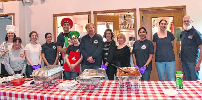 The Sparta Ambulance Squad hosted a spaghetti dinner on April 13.