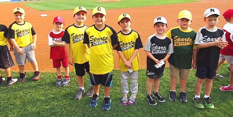 Sparta Little Leaguers treated to ‘Night at the Ballpark’ with the Sussex County Miners
