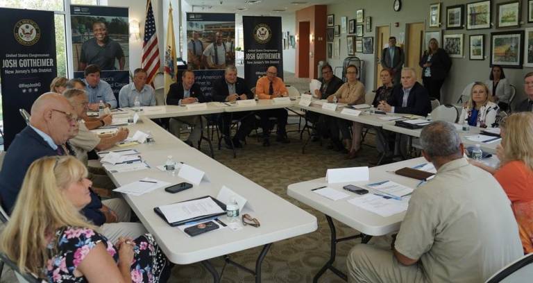 Warren and Sussex county officials and business leaders gather for a USDA roundtable.