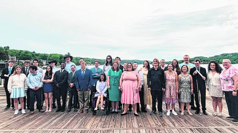 <b>The Sparta Elks Lodge No. 2356 hosted a prom for Sparta Unified Sports and Sparta Special Olympics participants on May 21 on the boardwalk at Lake Mohawk.</b>