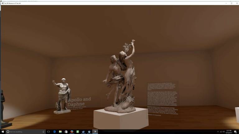 A virtual museum photos by Liam Donovan