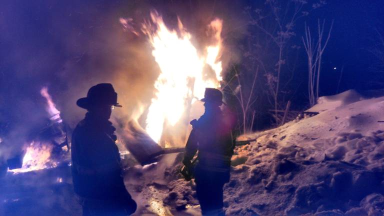 Early Tuesday fire destroys Sparta home