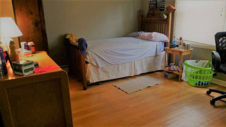 It may look like a normal bedroom, but,,, Photos provided by the Center
