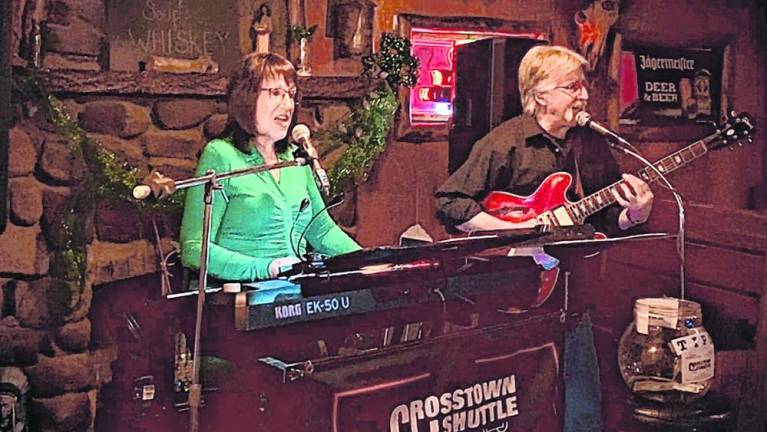 The Crosstown Shuttle duo will play Sunday afternoon at the Skylands Craft Beer &amp; Wine Garden in Wantage. (Photo courtesy of Crosstown Shuttle)