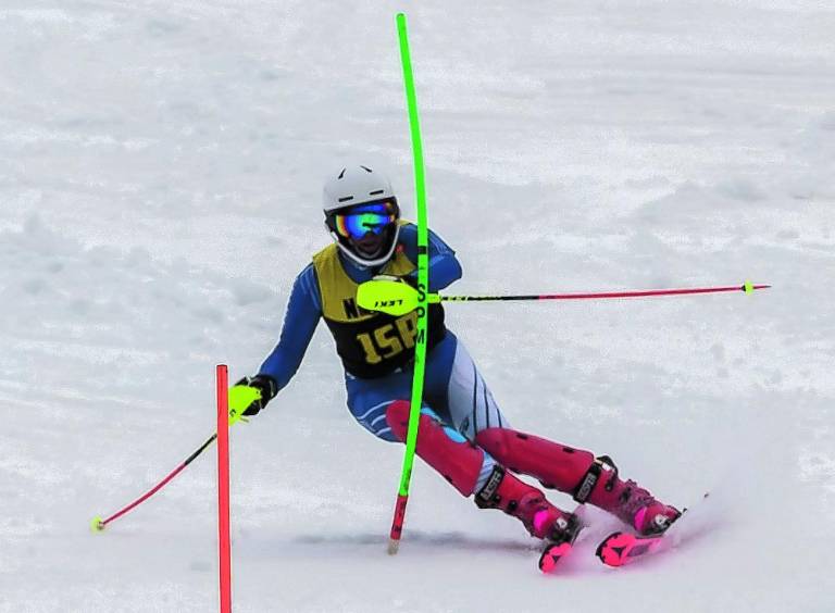 $!Varsity boys ski team ranks 3rd, girls 7th