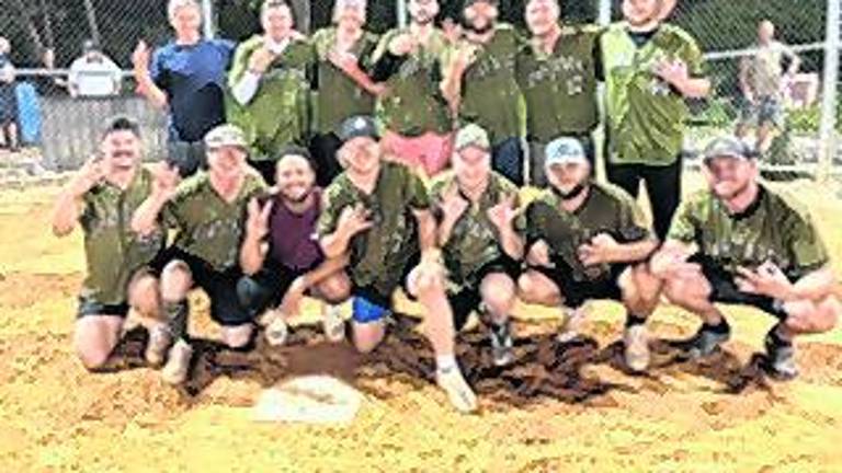 Sparta VFW wins third straight Sparta Mushball championship